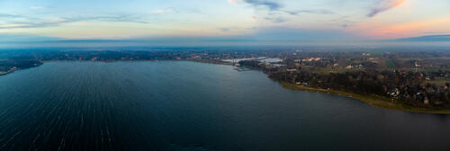 Palic Panorama during Sunset